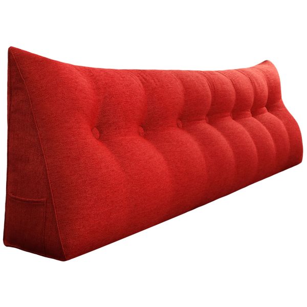 Backrest pillow 76inch red 01