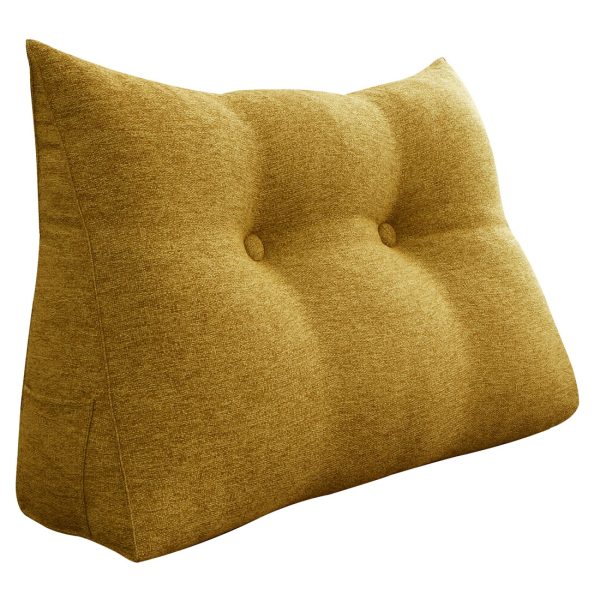 Reading pillow 24inch yellow 01