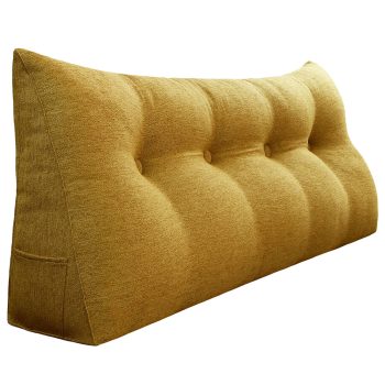 Reading pillow 47inch yellow 01