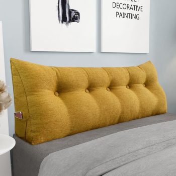 Reading pillow 59inch yellow 02