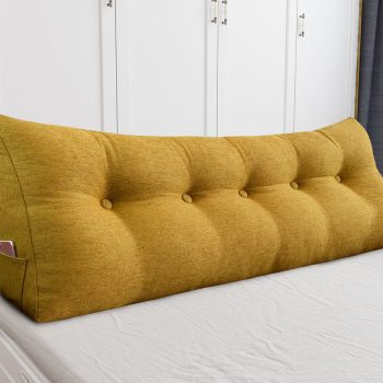Reading pillow 59inch yellow 04