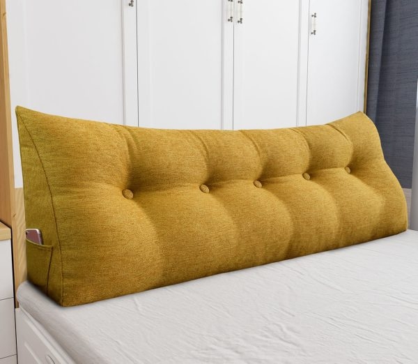 Reading pillow 59inch yellow 04