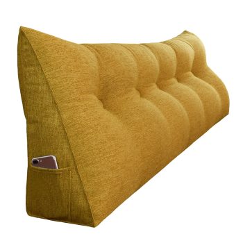 Reading pillow 59inch yellow 07
