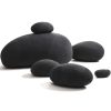 Huge Rock Pillows Pebble Pillows Living Stones Pillows Living Pillows PRE-FILLED Christmas Present ( Dark Gray )