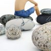Rock Stone Pebble Pillows Decorative Floor Pillows Accent Throw Pillows Kids Room Pillows 7 Pieces