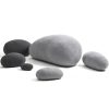 Huge Rock Pillows Living Stones Pillows Living Pillows Pebble Pillows PRE-FILLED Christmas Present ( Max Size Light Gray )