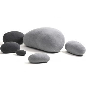 Pebble Stone Pillows Floor Rock Cushions 