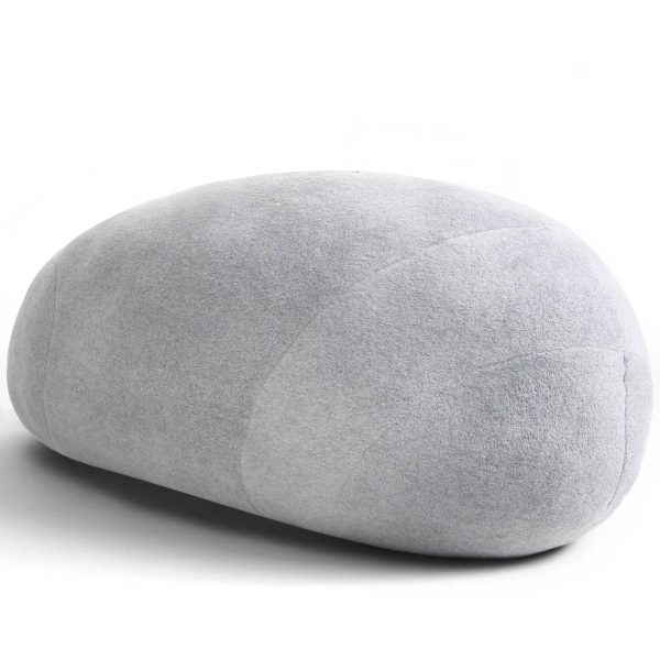 Huge Rock Pillows Living Stones Pillows Living Pillows Pebble Pillows PRE-FILLED Christmas Present ( Max Size Light Gray ) - Image 10