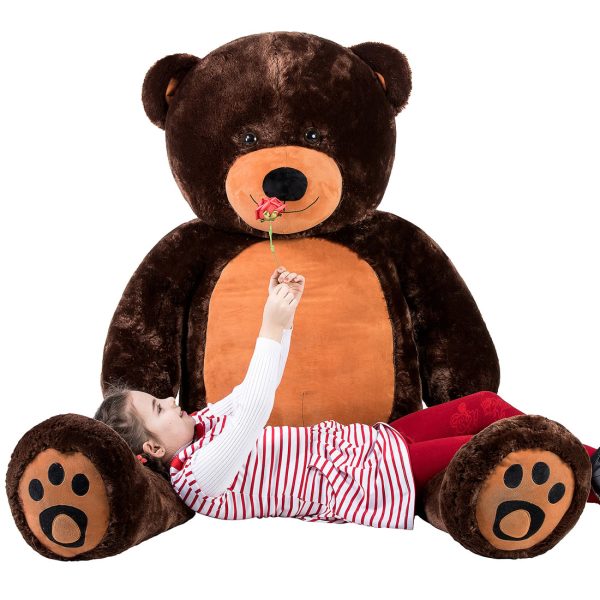 Giant Teddy Bear Big Teddy Bear 72 Inches Dark Brown - Image 14