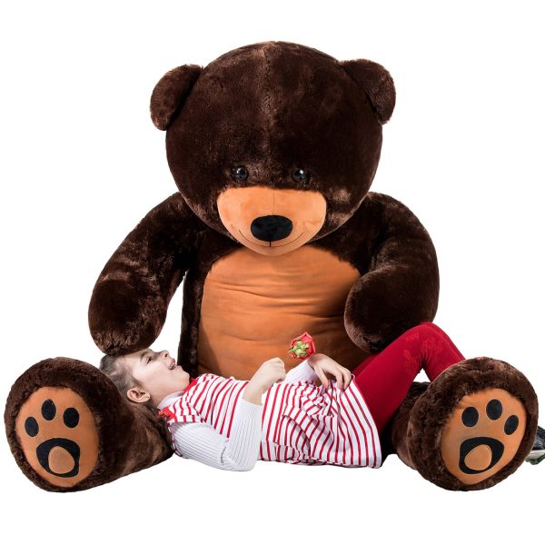 Giant Teddy Bear Big Teddy Bear 72 Inches Dark Brown - Image 15