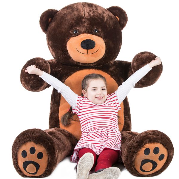 Giant Teddy Bear Big Teddy Bear 72 Inches Dark Brown - Image 18
