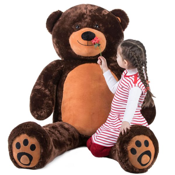 Giant Teddy Bear Big Teddy Bear 72 Inches Dark Brown - Image 21