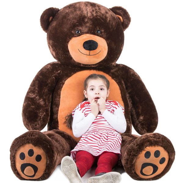 Giant Teddy Bear Big Teddy Bear 72 Inches Dark Brown - Image 22