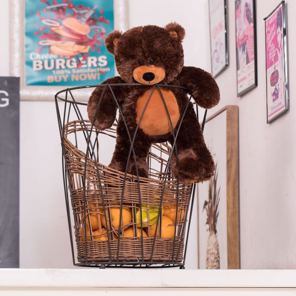 Teddy Bear Gift For Baby/Girlfriend/Mom 10 Inches Dark Brown - Image 4