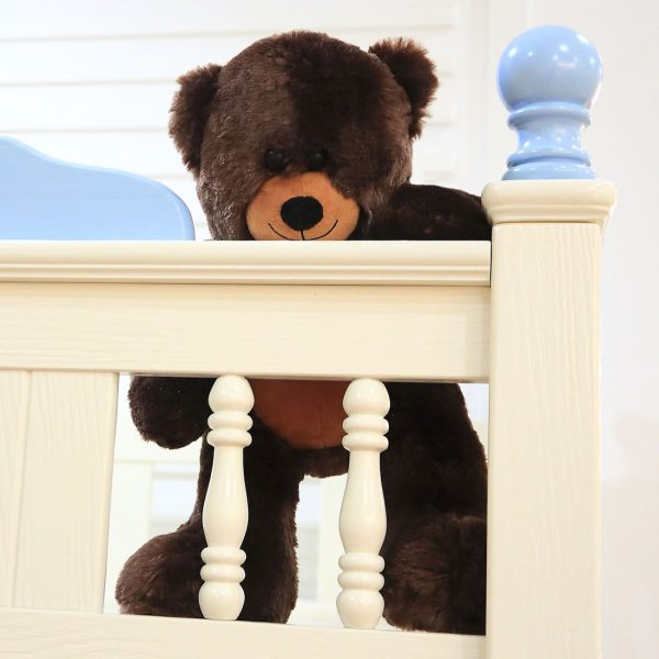 Teddy Bear Gift For Baby/Girlfriend/Mom 10 Inches Dark Brown - Image 8