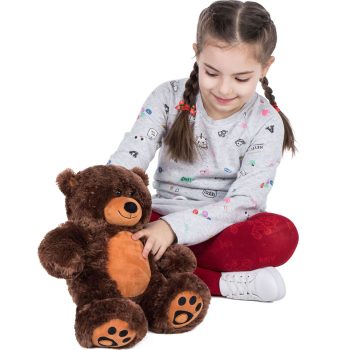 Daney teddy bear 25 dark brown 018