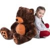 Teddy Bear Gift For Girlfriend/Mom/Kids 36 Inches Dark Brown