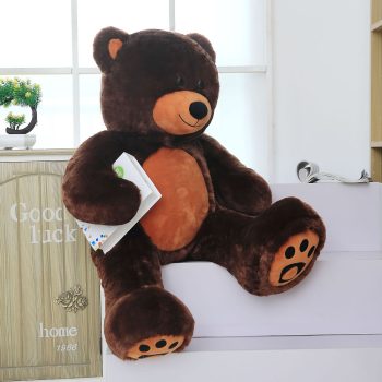 Daney teddy bear 3foot dark brown 020