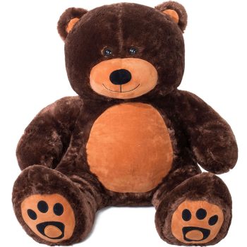 Daney teddy bear 3foot dark brown 031