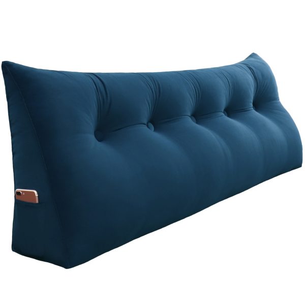 Reading pillow 59inch Dark Blue 09