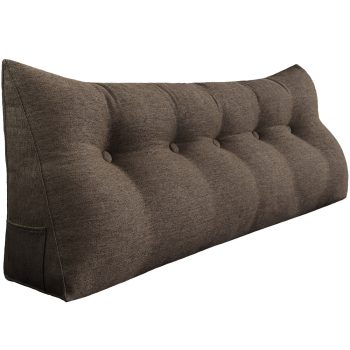 Reading pillow 59inch coffee 01