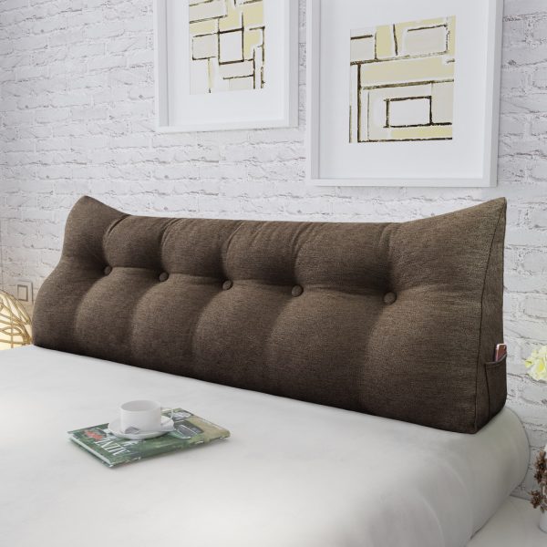 Reading pillow 59inch coffee 05