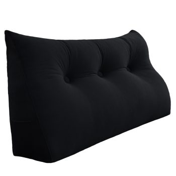 Wedge pillow 39inch Black 01