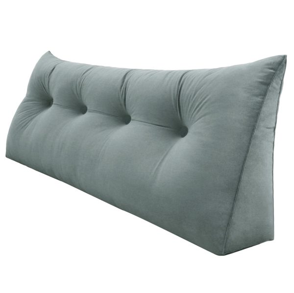 Wedge pillow 47inch Gray 01