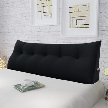 Wedge pillow 59inch Black 04
