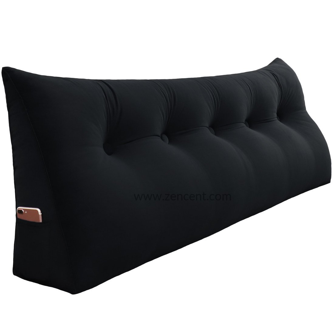 Black wedge pillow hot sale
