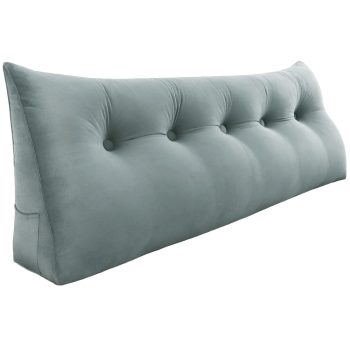Wedge pillow 59inch Gray 01