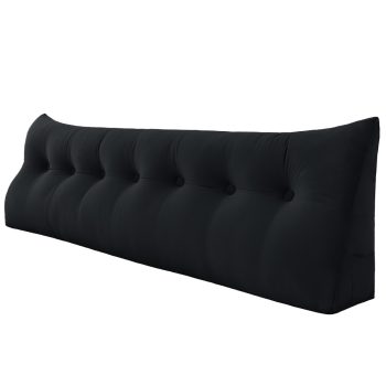 Wedge pillow 79inch Black 01