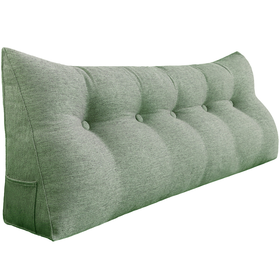Large Triangular Back Cushion, Large Pillows Sofa Back