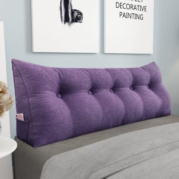 964 backrest pillow 59inch purplee 2