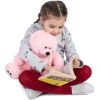 Teddy Bear Gift For Baby/Girlfriend/Mom 10 Inches Pink