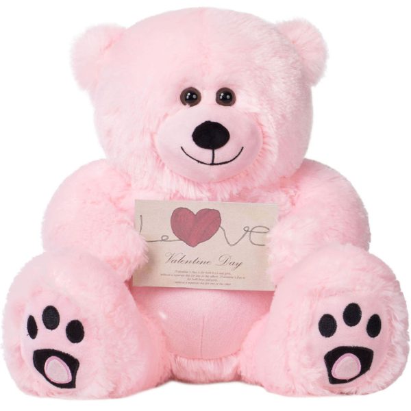 Teddy Bear Gift For Baby/Girlfriend/Mom 10 Inches Pink - Image 11