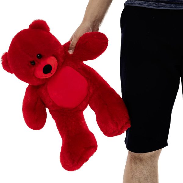 Teddy Bear Gift For Baby/Girlfriend/Mom 10 Inches Red - Image 6