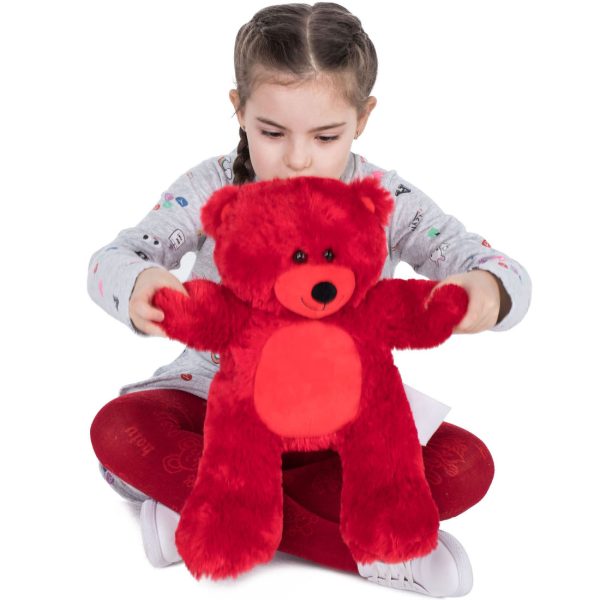 Teddy Bear Gift For Baby/Girlfriend/Mom 10 Inches Red - Image 7