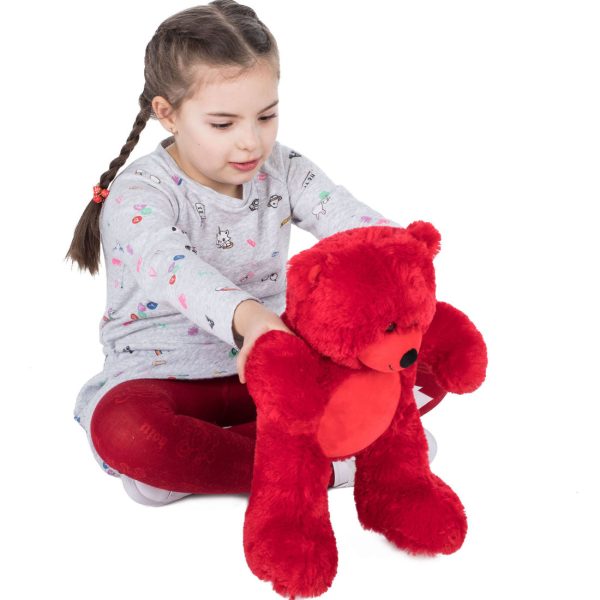 Teddy Bear Gift For Baby/Girlfriend/Mom 10 Inches Red - Image 8