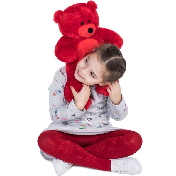 Teddy Bear Gift For Baby/Girlfriend/Mom 10 Inches Red - Image 21