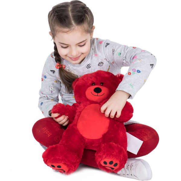 Teddy Bear Gift For Baby/Girlfriend/Mom 10 Inches Red - Image 22