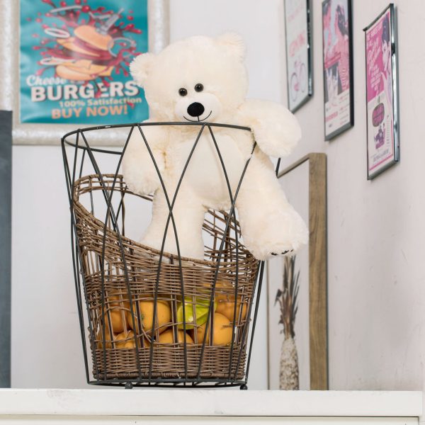 Teddy Bear Gift For Baby/Girlfriend/Mom 10 Inches Ivory White - Image 7