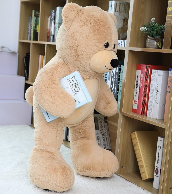 Daney teddy bear 3foot light brown 005