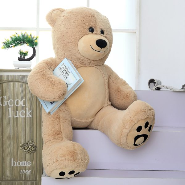 Daney teddy bear 3foot light brown 022