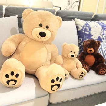 Daney teddy bear 3foot light brown 035