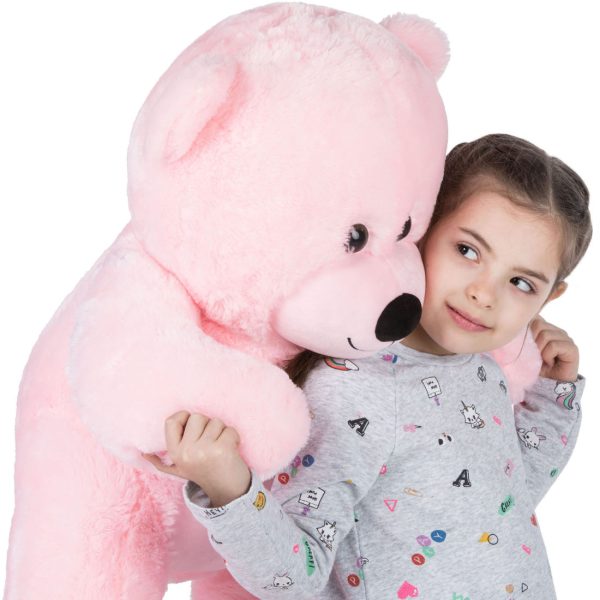 Teddy Bear Gift For Girlfriend/Mom/Kids 36 Inches Pink - Image 4