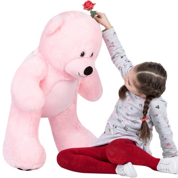 Teddy Bear Gift For Girlfriend/Mom/Kids 36 Inches Pink - Image 5