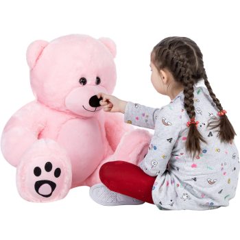 Teddy Bear Gift For Girlfriend/Mom/Kids 36 Inches Pink
