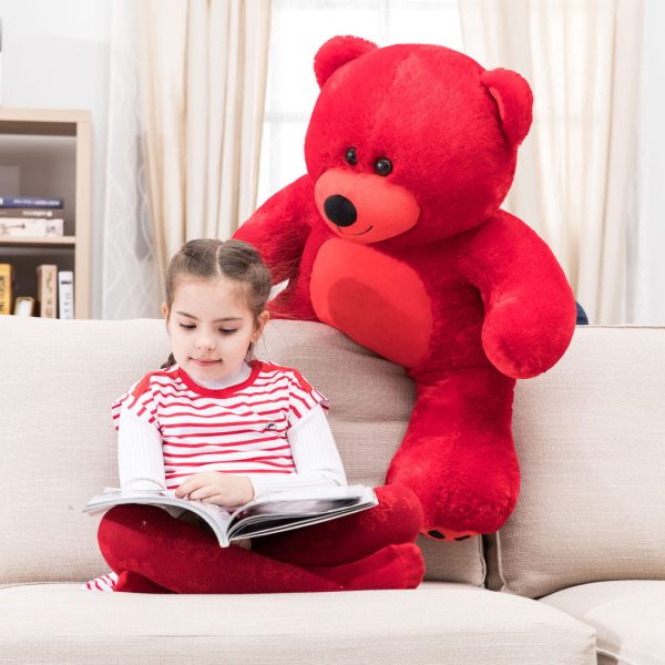 Teddy Bear Gift For Girlfriend/Mom/Kids 36 Inches Red - Image 6