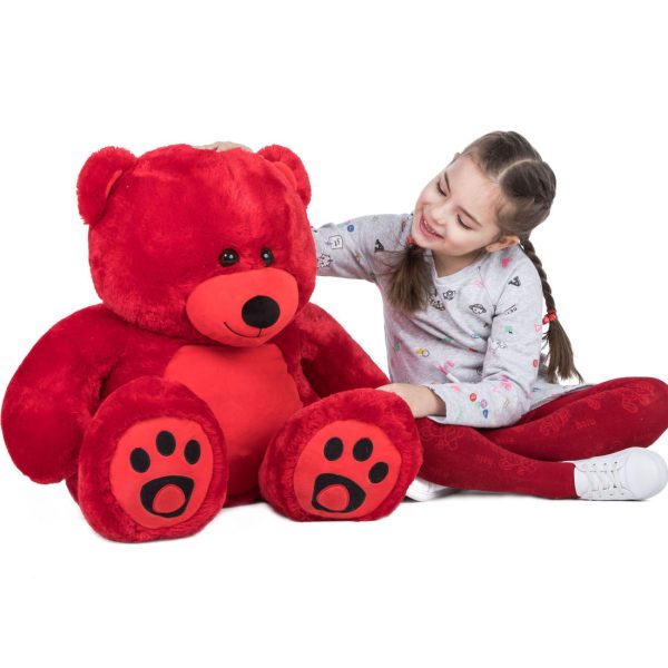 Teddy Bear Gift For Girlfriend/Mom/Kids 36 Inches Red - Image 18